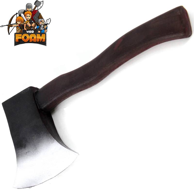 12" Foam Throwing Axe Toy Tomahawk LARP Cosplay Costume Weapon - Tophatter's Army Products & Self Defense Collectible Weapons - Tophatter Daily Deals